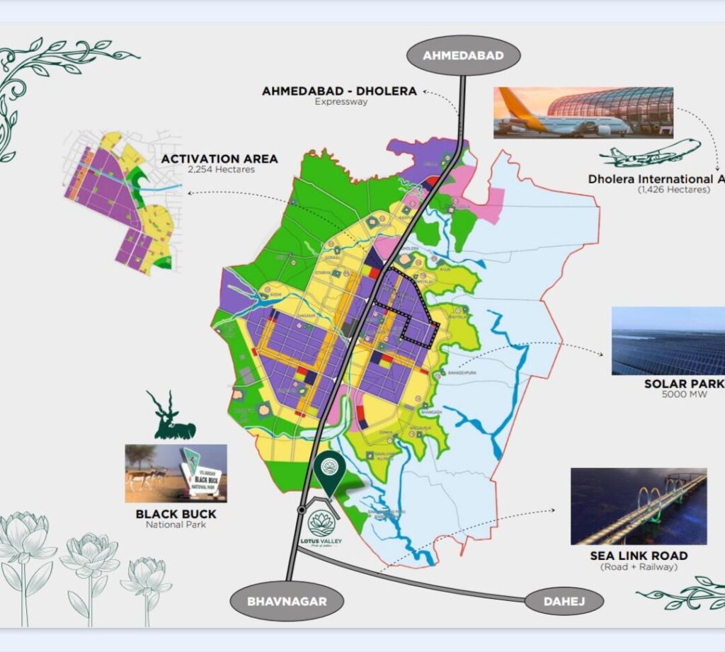 PLOT FOR SALE IN DHOLERA